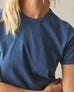 Women's Vintage Crew Tee - Washed Marine Navy